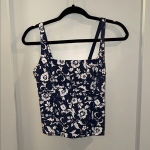 Abercrombie & Fitch Navy Floral Camisole